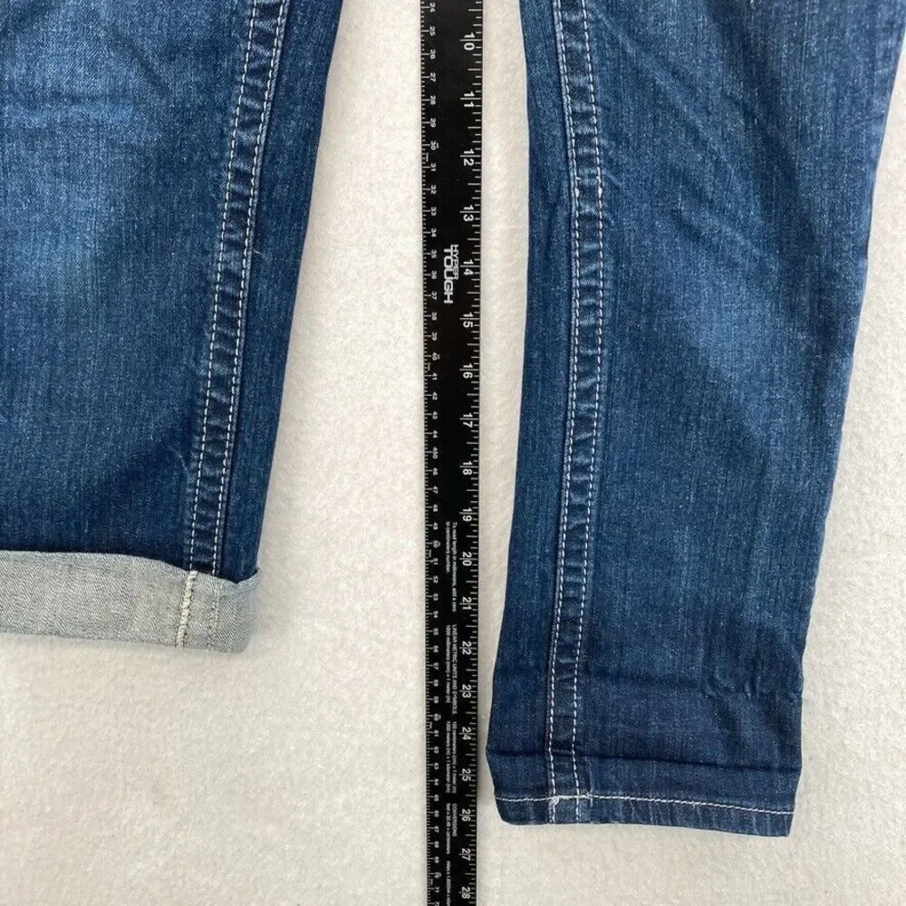 Miss Me Blue Denim Capris - Picture 8 of 11